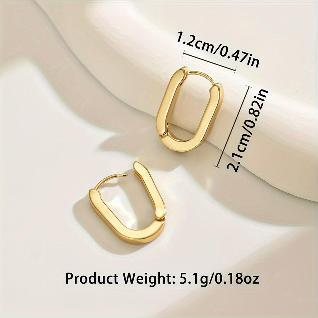 Elegantit geometriset vannekorvakorut