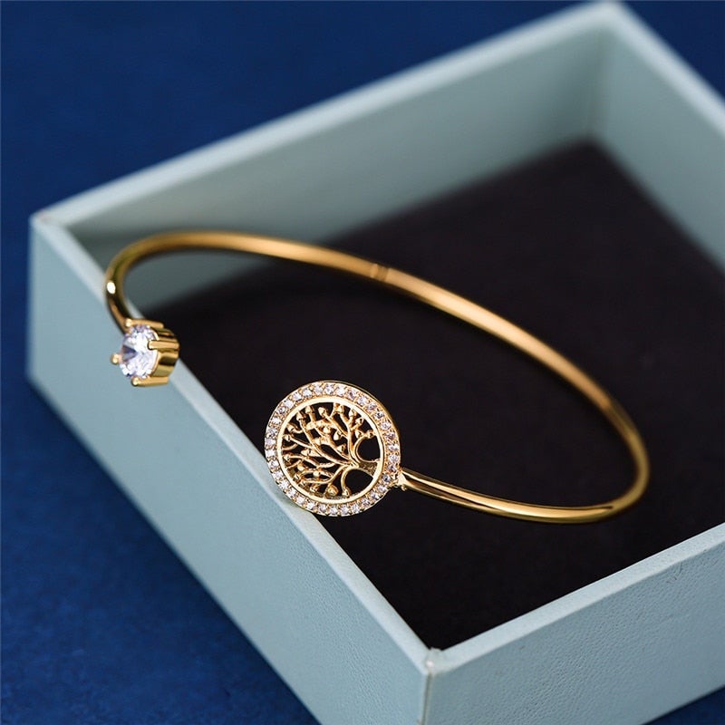Säädettävä rannekoru Elämänpuu